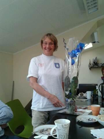 Besøk av nestleder i Futt Helsesportslag Ingrid Li