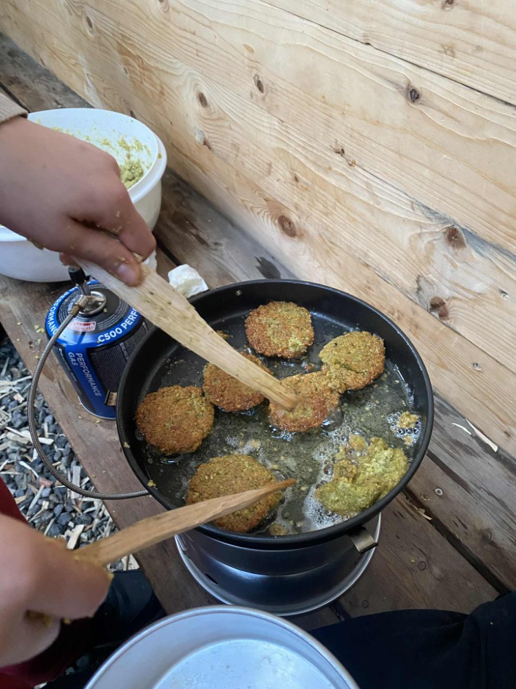 Egen Uteskole har Baksalen Skole - mest mulig ute.